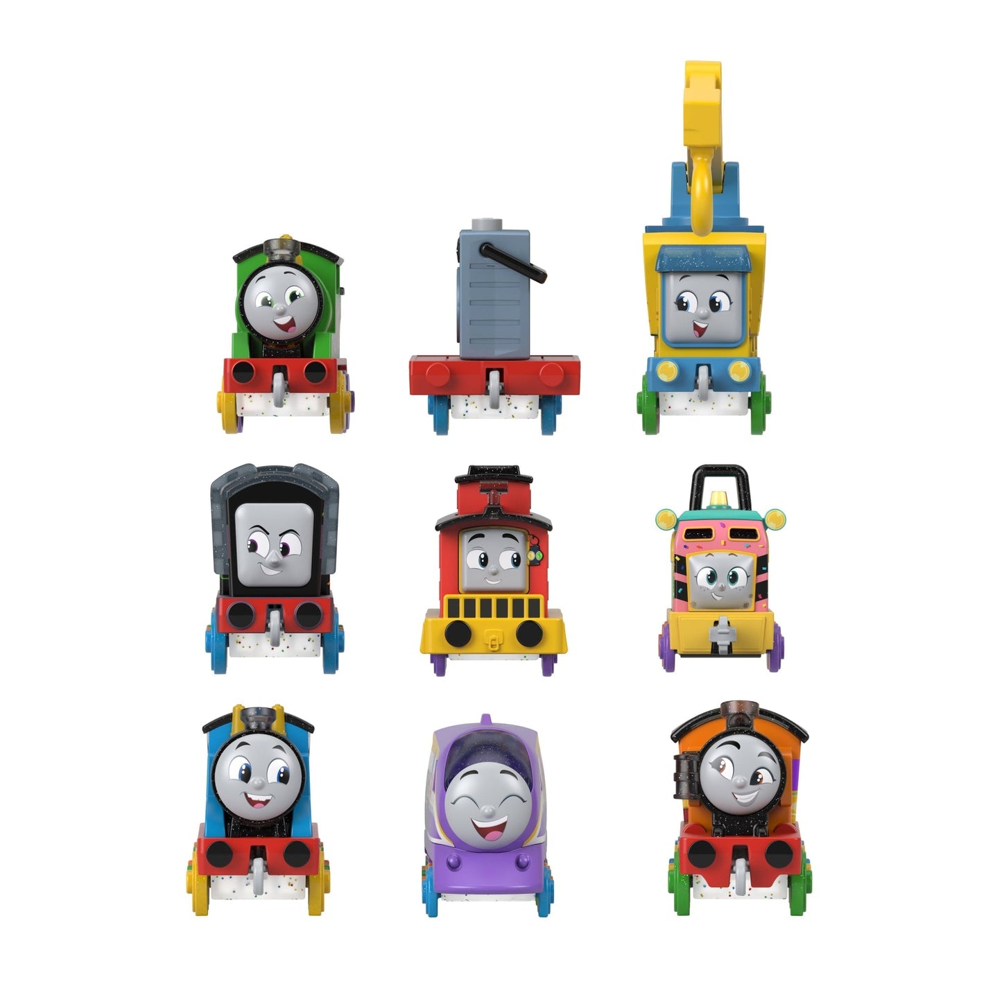 Thomas & Friends Thomas¡¯ 7 Days Of Surprises Gift Set Of Diecast Toy Trains & Vehicles, 10 Pieces
