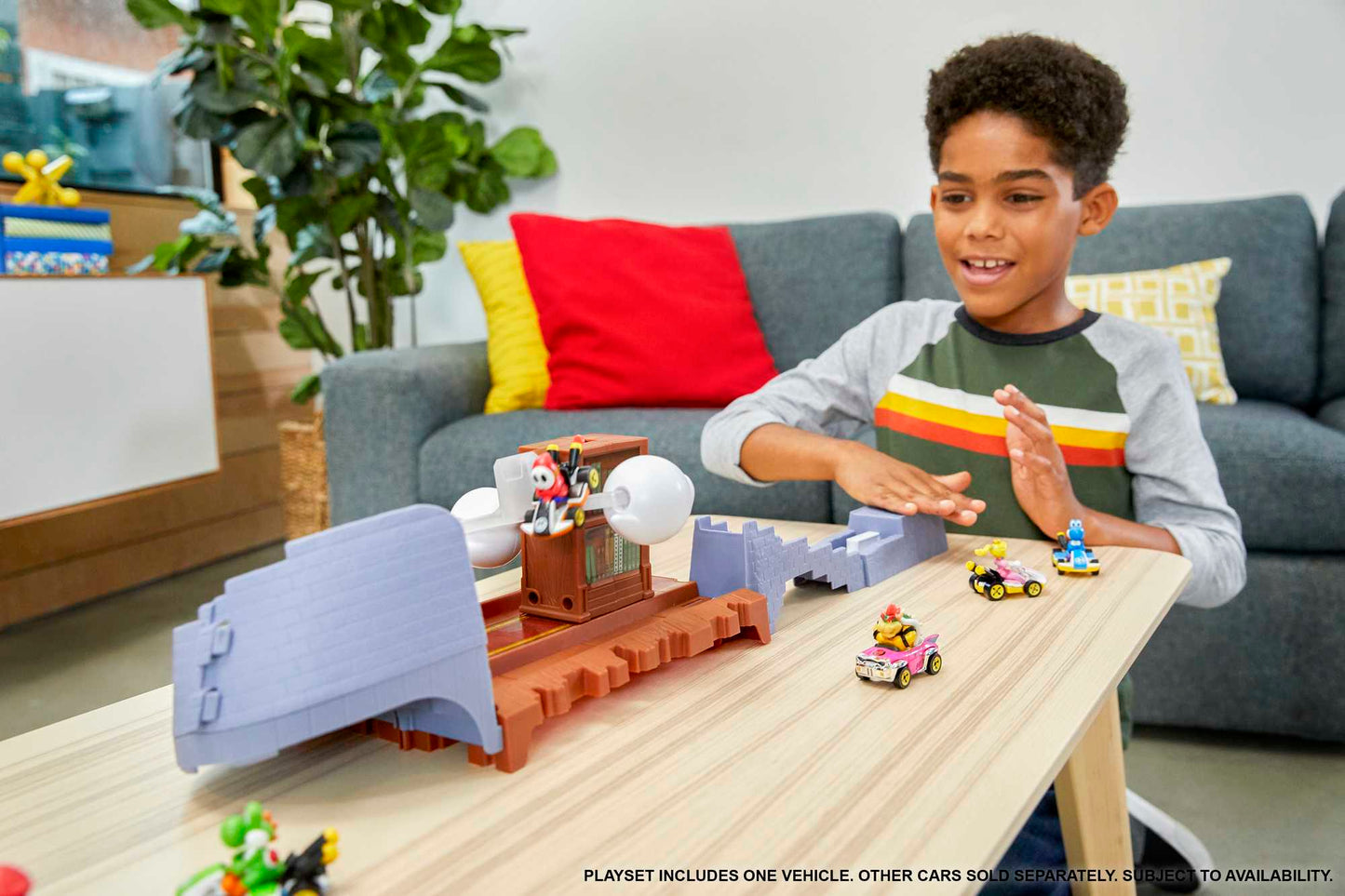 Hot Wheels Mario Kart Pista de Juguete Boo Librer¨ªa Embrujada