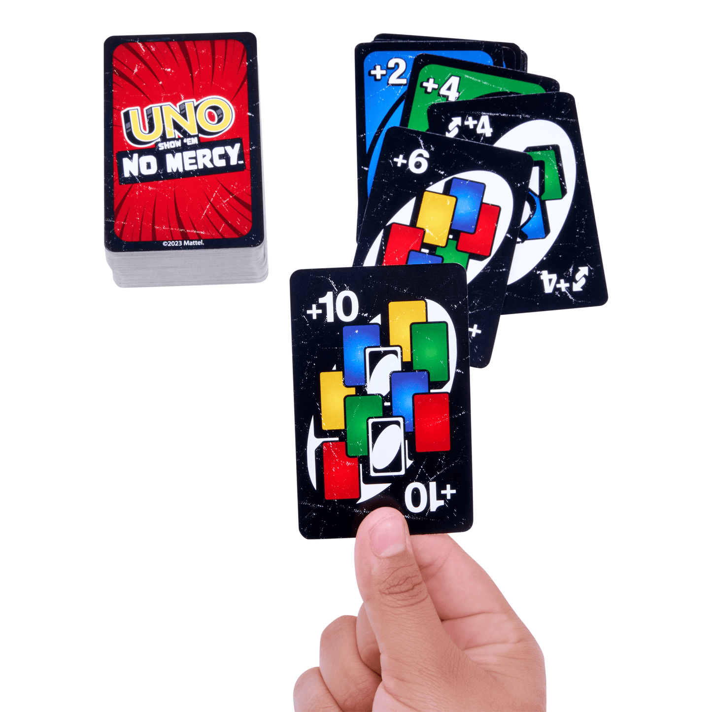 Uno Show ¡®Em No Mercy  Jeu de Cartes Pour enfants et Adultes