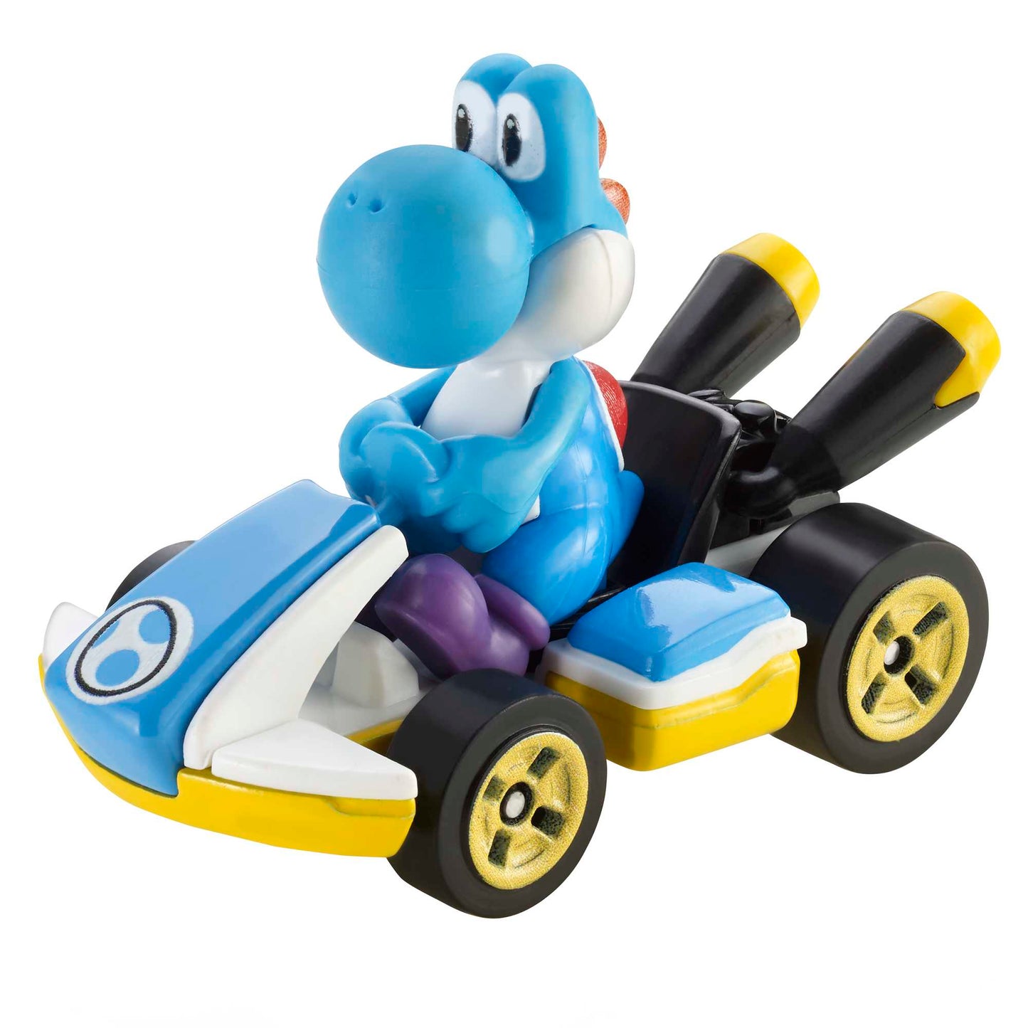 Hot Wheels Mario Kart Veh¨ªculo de Juguete Yoshi Azul Claro Est¨¢ndar Kart
