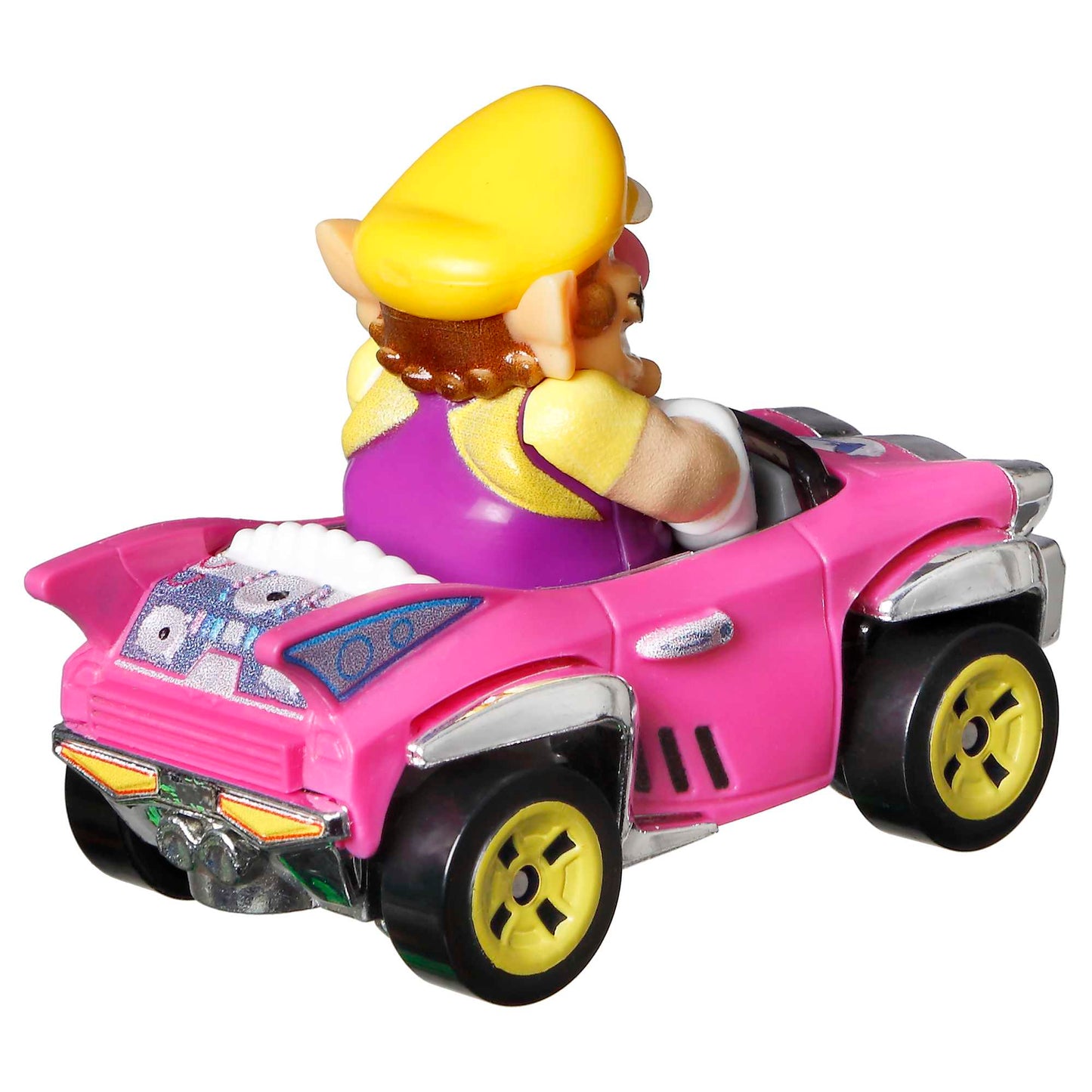 Hot Wheels Mario Kart Veh¨ªculo de Juguete Wario Badwagon