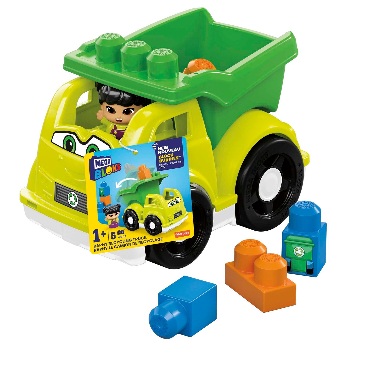 Mega Bloks Juguete de Construcci¨®n Peque?o Veh¨ªculo de Reciclado