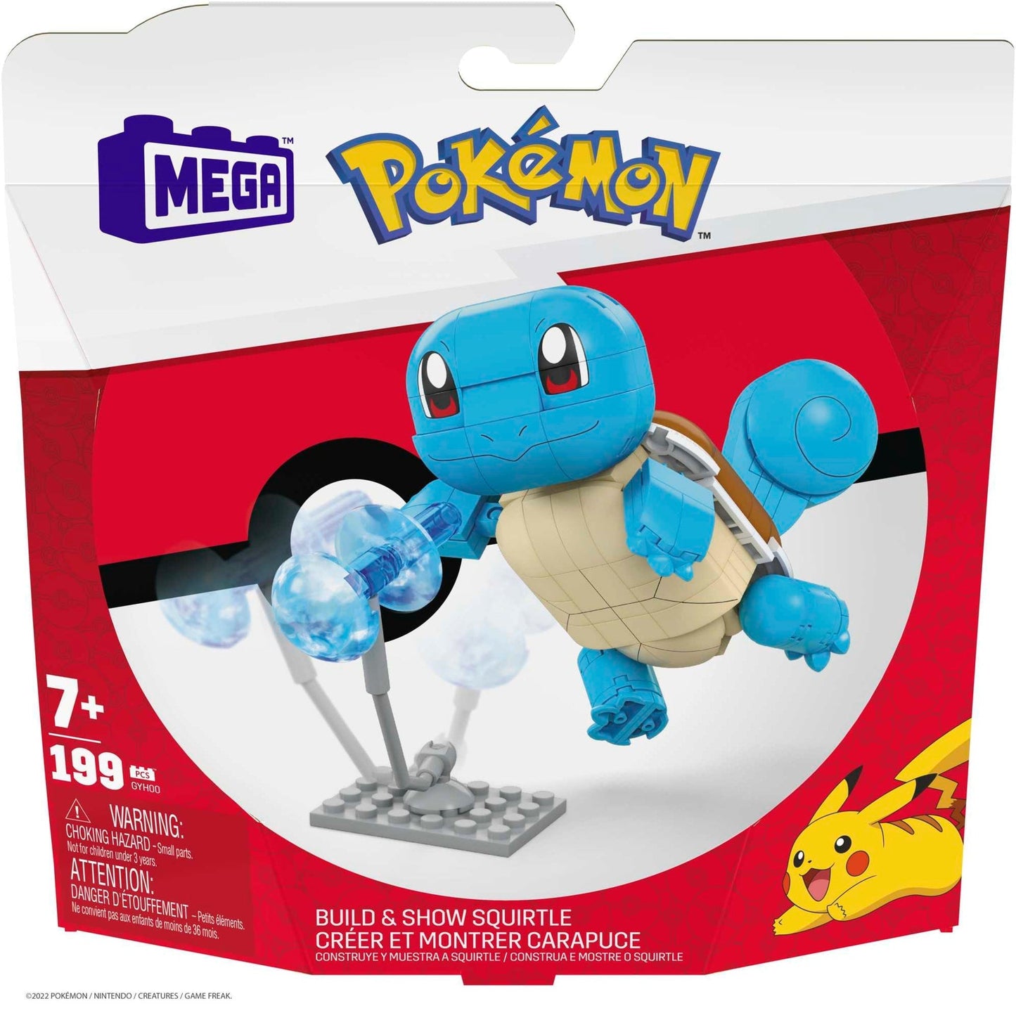 MEGA Pok¨¦mon Juguete de Construcci¨®n Squirtle Mediano