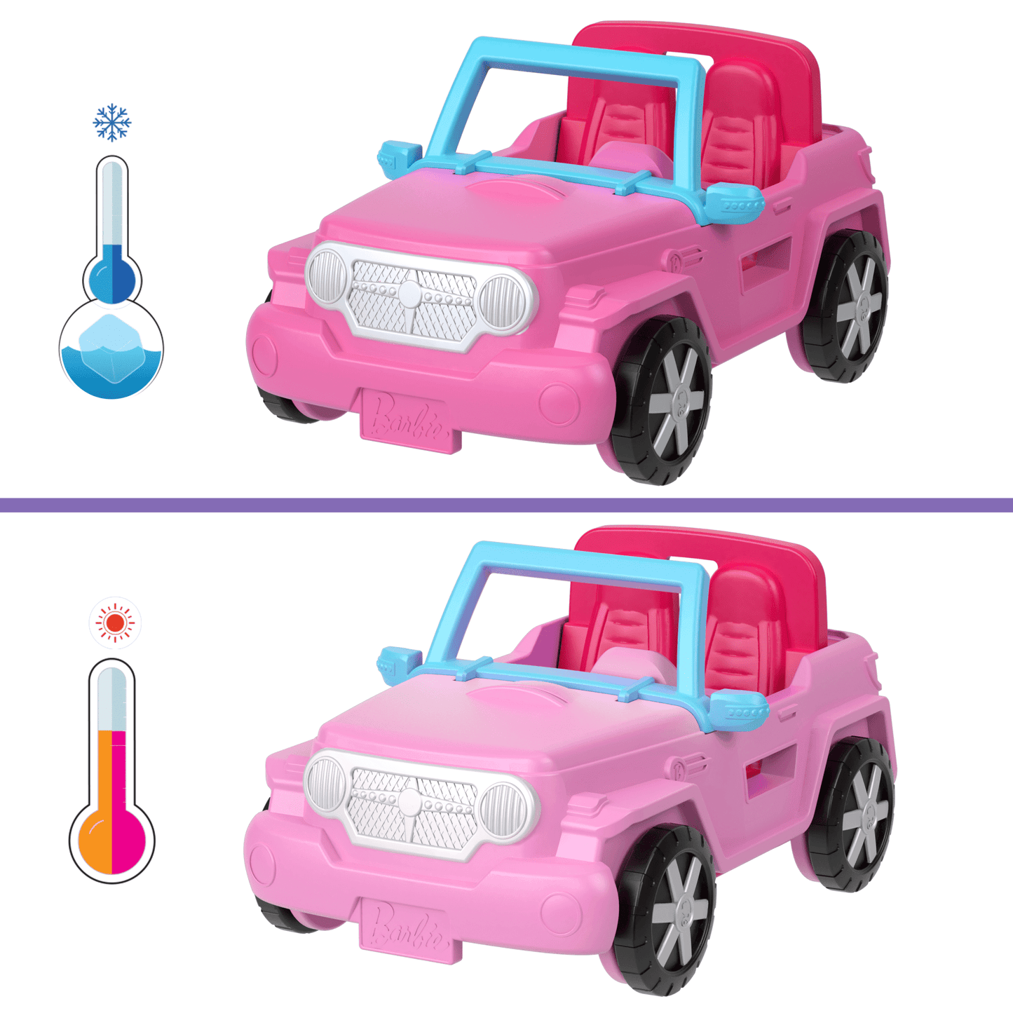 Barbie-V¨¦hicule Tout-Terrain Mini-Barbieland-Coffret Avec Poup¨¦e