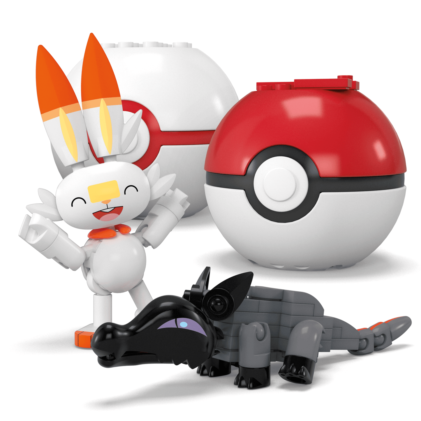 Mega  Pok¨¦mon  Figurines Articul¨¦es  ¨¦quipe de Type Feu (105 Pces)