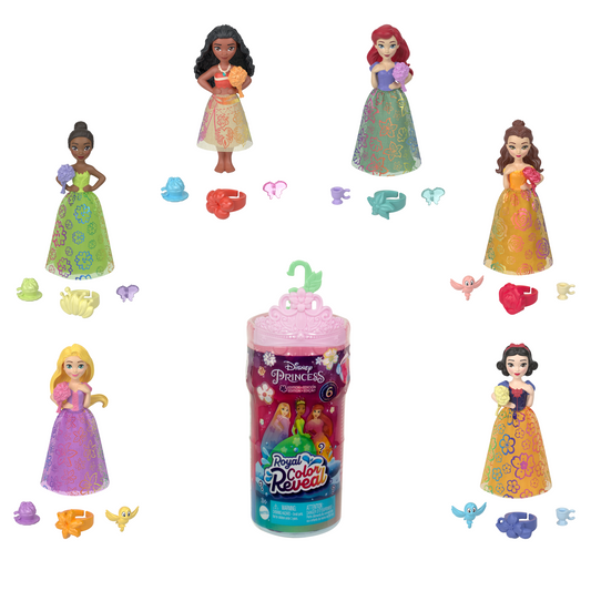 Princesses Disney Royaut¨¦ Color Reveal F¨ºte Au Jardin Petite Poup¨¦e