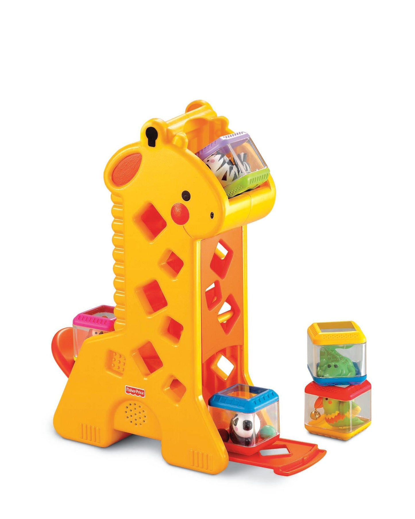 Fisher-Price Juguete para Beb¨¦s Jirafa Bloques Divertidos