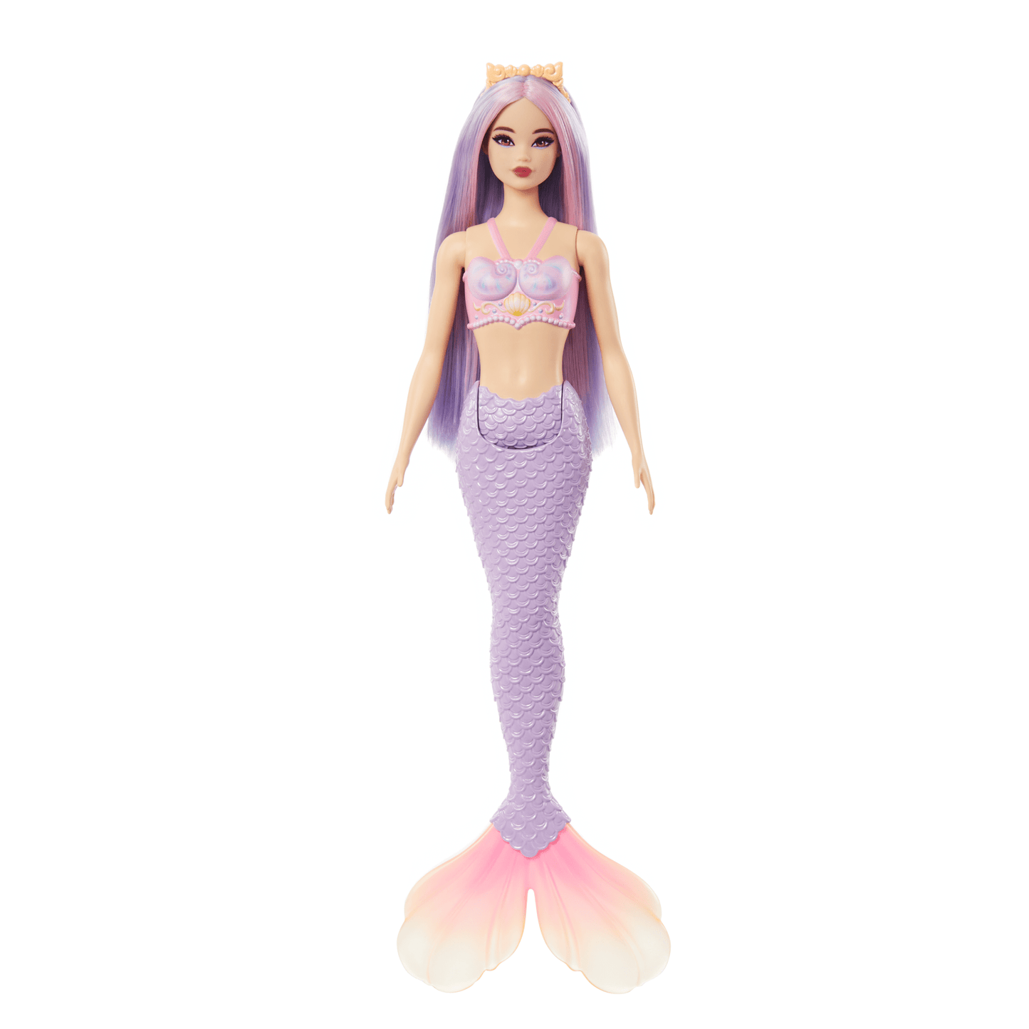 Barbie-Poup¨¦es Sir¨¨nes Avec Cheveux et Nageoire Color¨¦s et Serre-T¨ºte