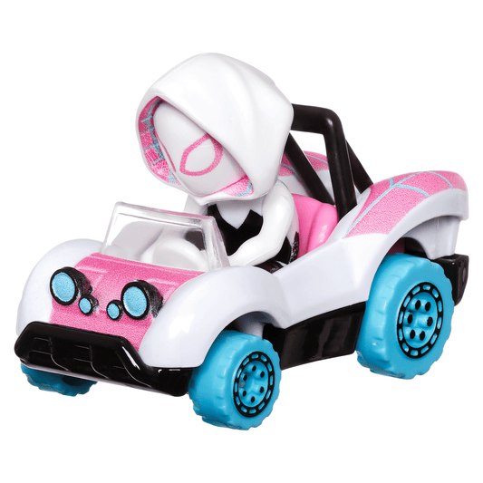 Hot Wheels RacerVerse Veh¨ªculo de Juguete Spider-Gwen