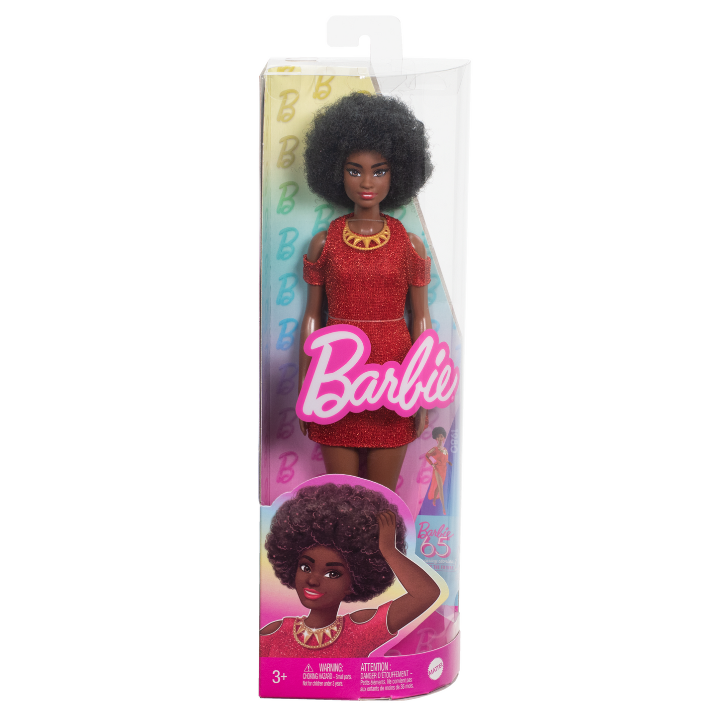Barbie Fashionista Mu?eca Vestido Rojo Brillante