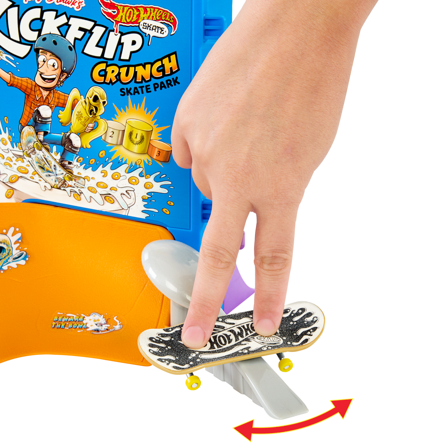 Hot Wheels  Skate?  Planchodrome Bol de C¨¦r¨¦ales de Tony Hawk