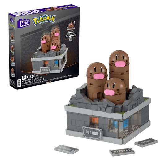 Mega  Pok¨¦mon  en Mouvement  Mini  Coffret  Triopikeur (342 Pces)